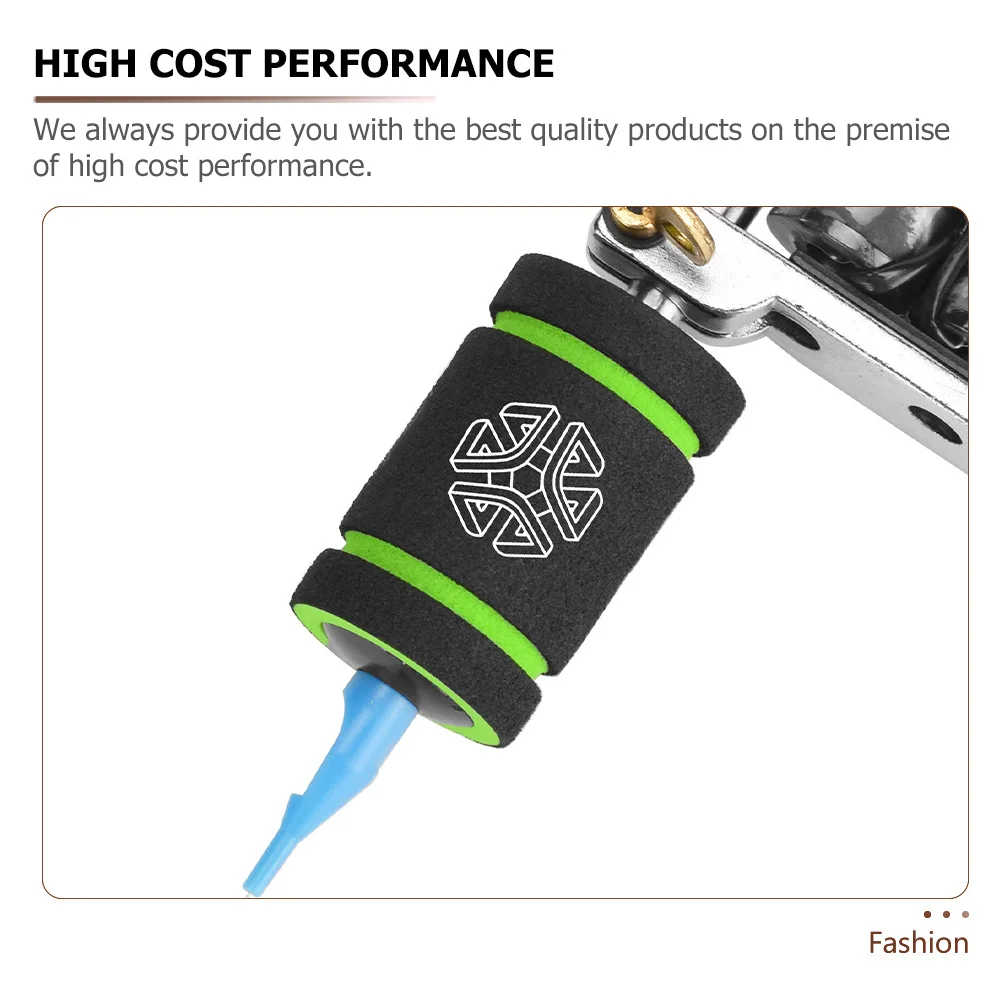 

10 шт., чехлы для татуировок, эластичная губчатая ручка, защитный чехол, нескользящий, впитывающий пот, принадлежности для татуировок, принадлежности для татуировок