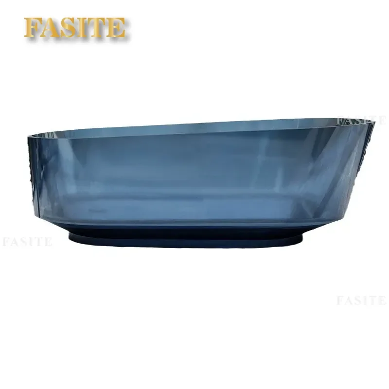 for Color Transparent Resin Bathtub Hotel Homestay Home Independent Integrated Bathtub