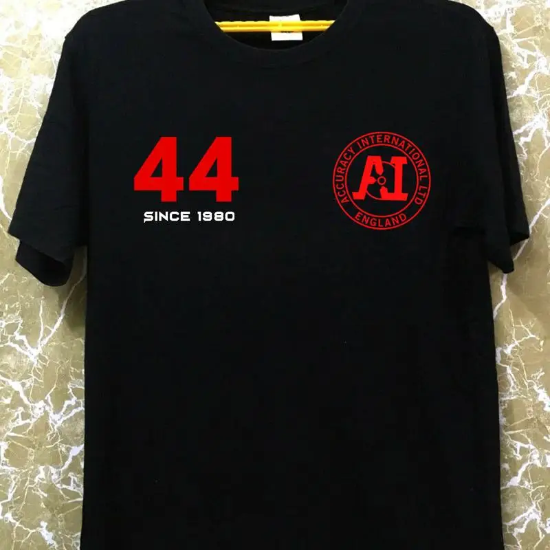 Accuracy International Guns Firearms anniversary t-shirt size XL