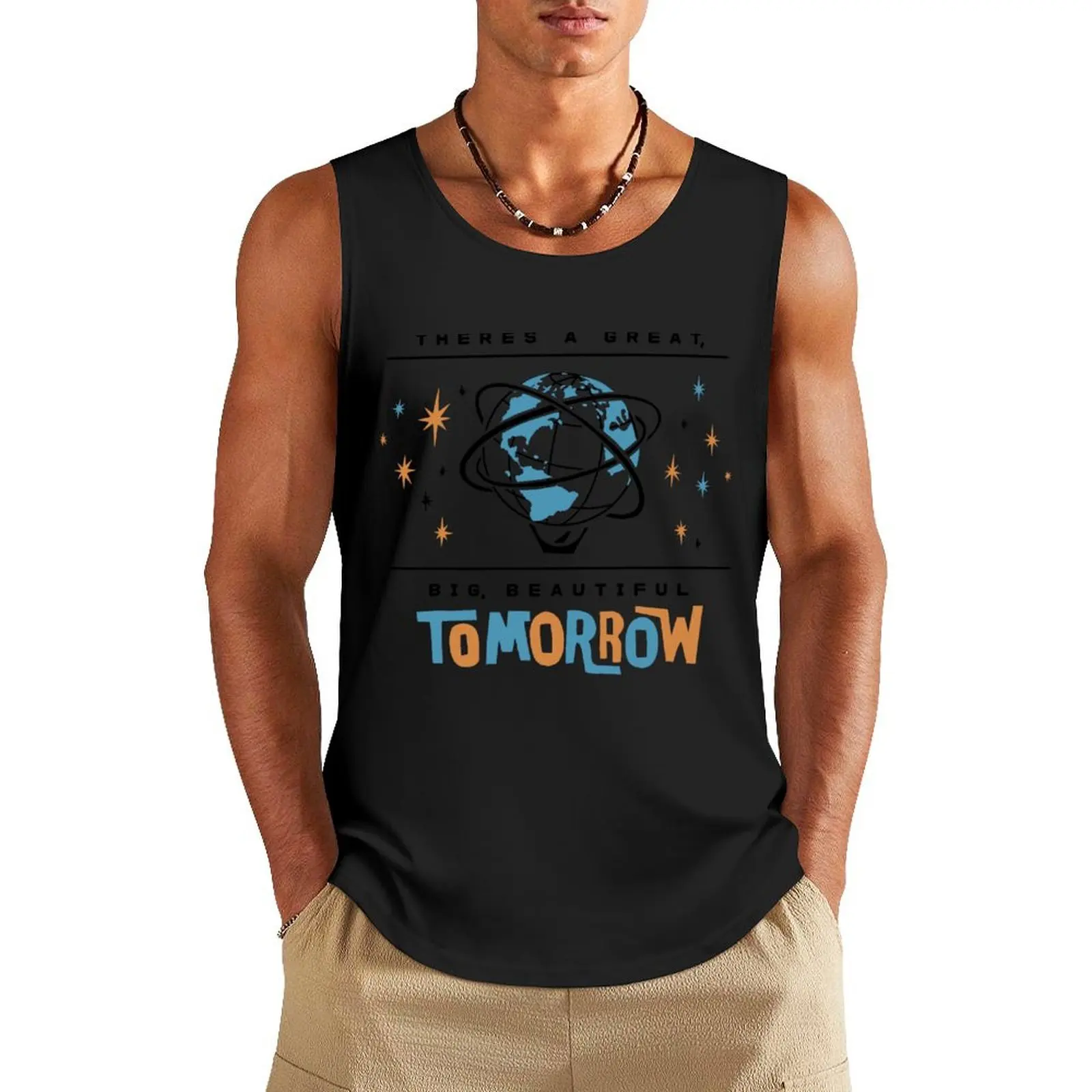 

Great, Big, Beautiful Tomorrow Tank Top gym men Top summer gym clothes men Gym clothes