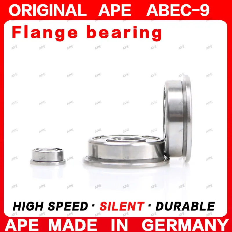 5-20Pcs Germany APE ABEC-9 MF95ZZ Bearing 5x9x3mm MF95 Z -2Z RS Precision High-Speed Flange Bearings