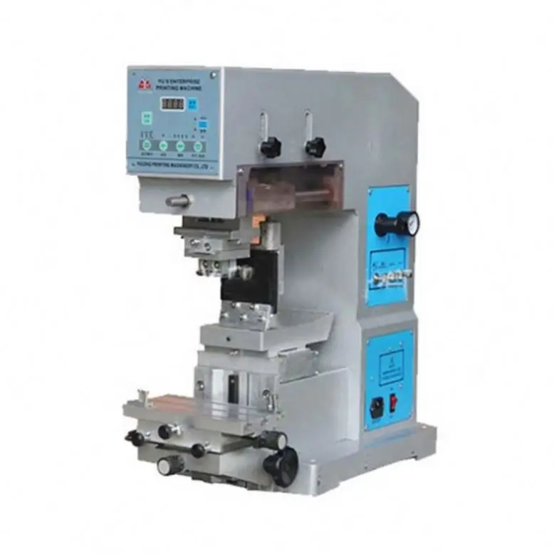 Small Manual Monochromatic Ink Cup Printing Machine Automatic Counting Plastic Mobile Phone Shell Ink Plate Printing Machine