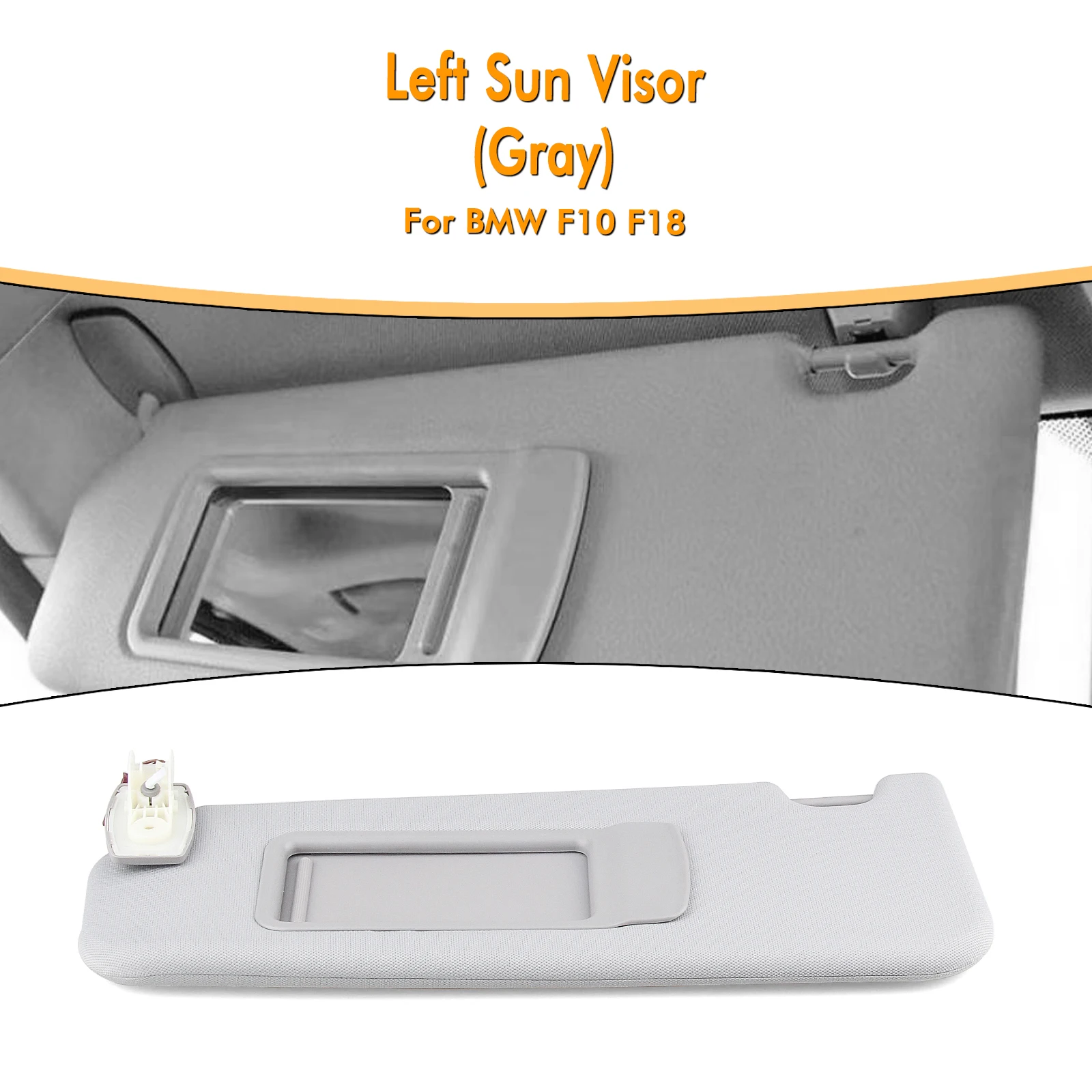 Sun Visor For BMW 5 Series F10 F18 2011-2016 Front Window Left Right Sun Shade Shield  Sunshield Sunvisor Cover Blind