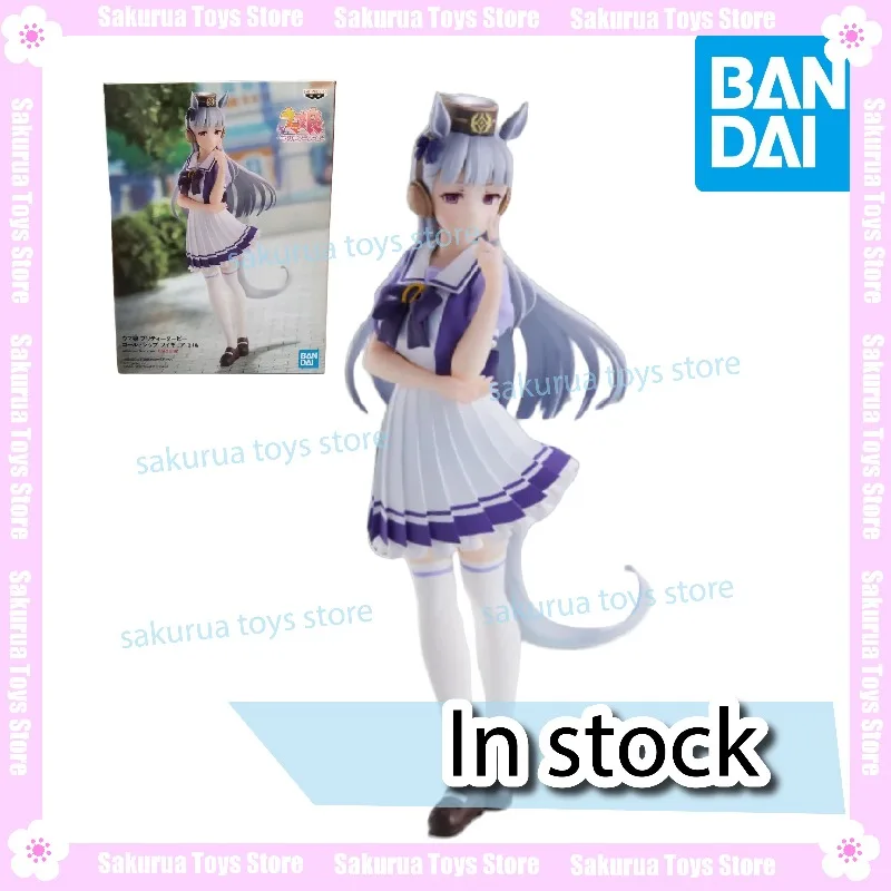 Em estoque, versão japonesa de figuras Bandai Horse Racing Girl, brilho! Presente de coleção de bonecos de ação Youjun Girl Golden Ship