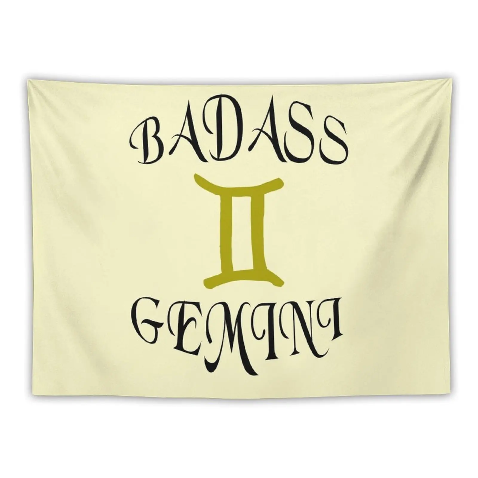 Gemini Zodiac Funny Badass Surprise Tapestry Room Decore Aesthetic Room Decorator Tapestry