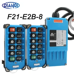 F21-E2B-8 industrial remote controller switches 8 Channels keys Direction button Hoist Crane 220V 380V 110V 12V 24V