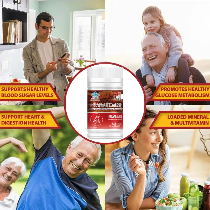 3pcs Nattokinase Supplement for Heart Health Blood Pressure Health, Blood Circulation Pill, Non-GMO, Natural Herbal ingredients