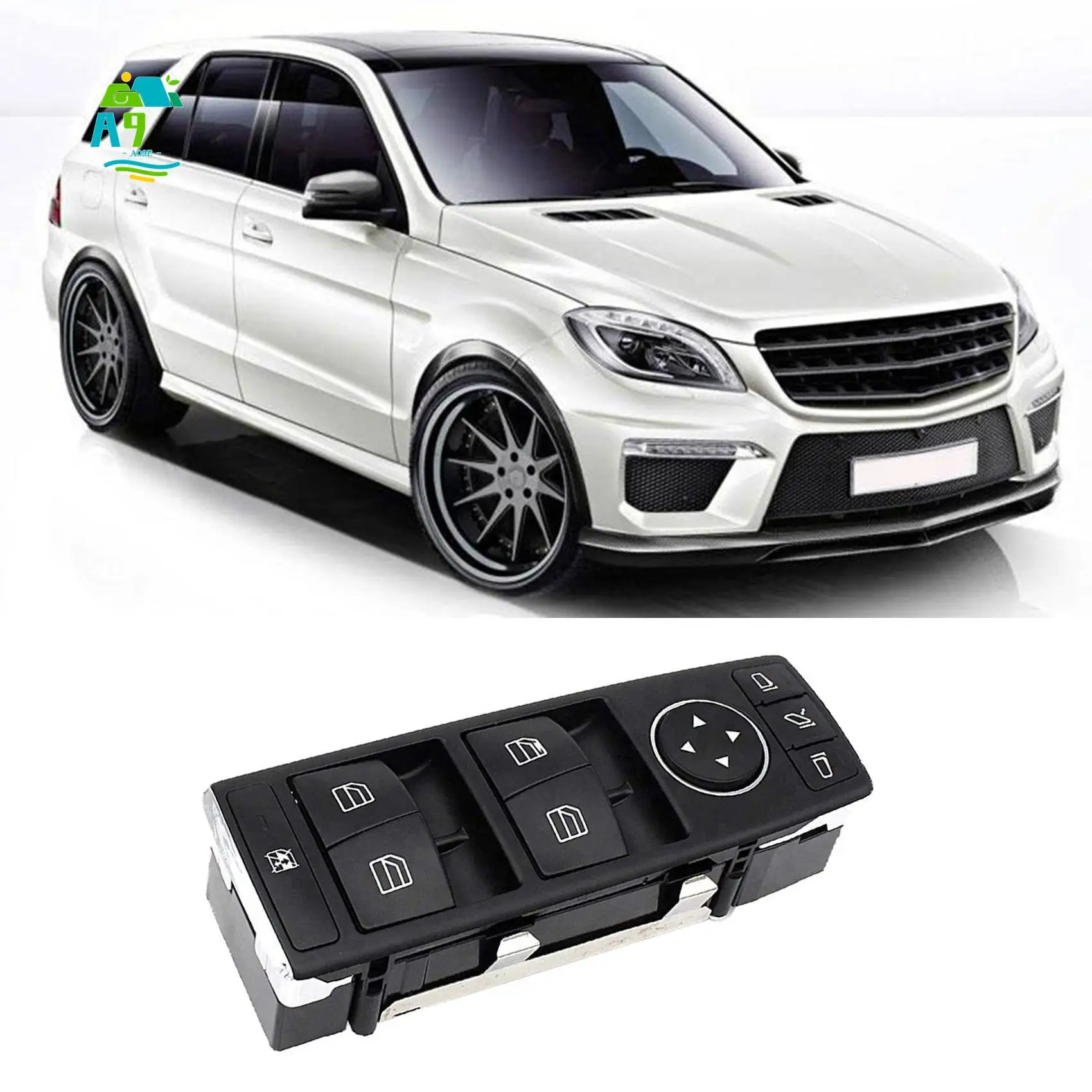 

A09E-новый электрический переключатель стеклоподъемника 1669054400 для Mercedes-Benz X156 W176 W246 X166 GLS GLA Class A M Class