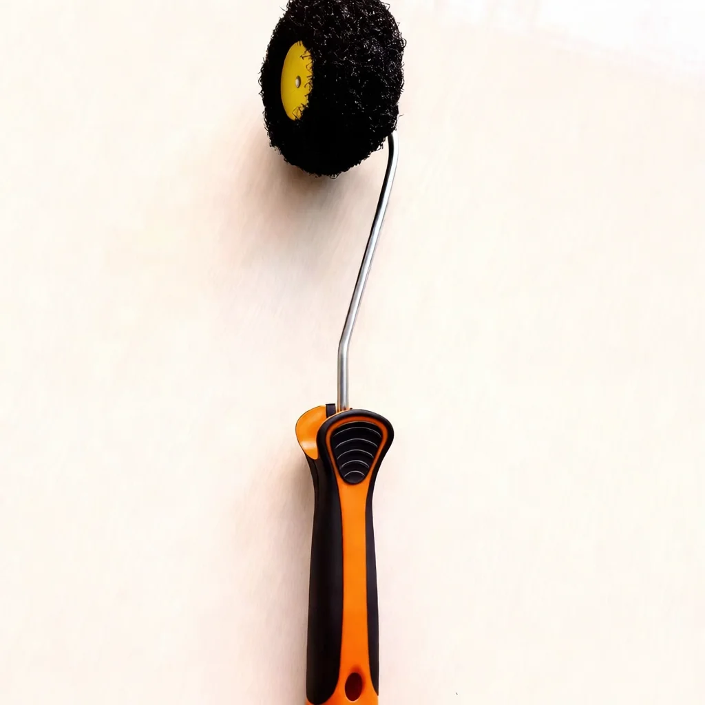 Corner Paint Brush Roller Tool Designed For 90 Degree Walls Edging Putty Spreading And Latex Painting Projects