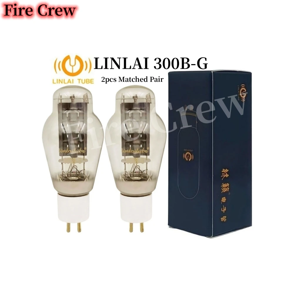 Fire Crew LINLAI 300B-G 300BG Vacuum Tube Replaces 300B WE300B 300BT 7300B 300BN for HIFI Audio Valve Electronic Tube Amplifier