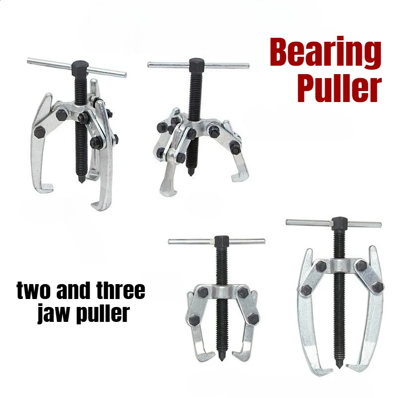 

2 Jaws 3 Jaws Heavy Duty Bearing Puller Remover Machine Car Repair Tool Forging Jaw Gear Puller Adjustable Clamping 10 to 80mm