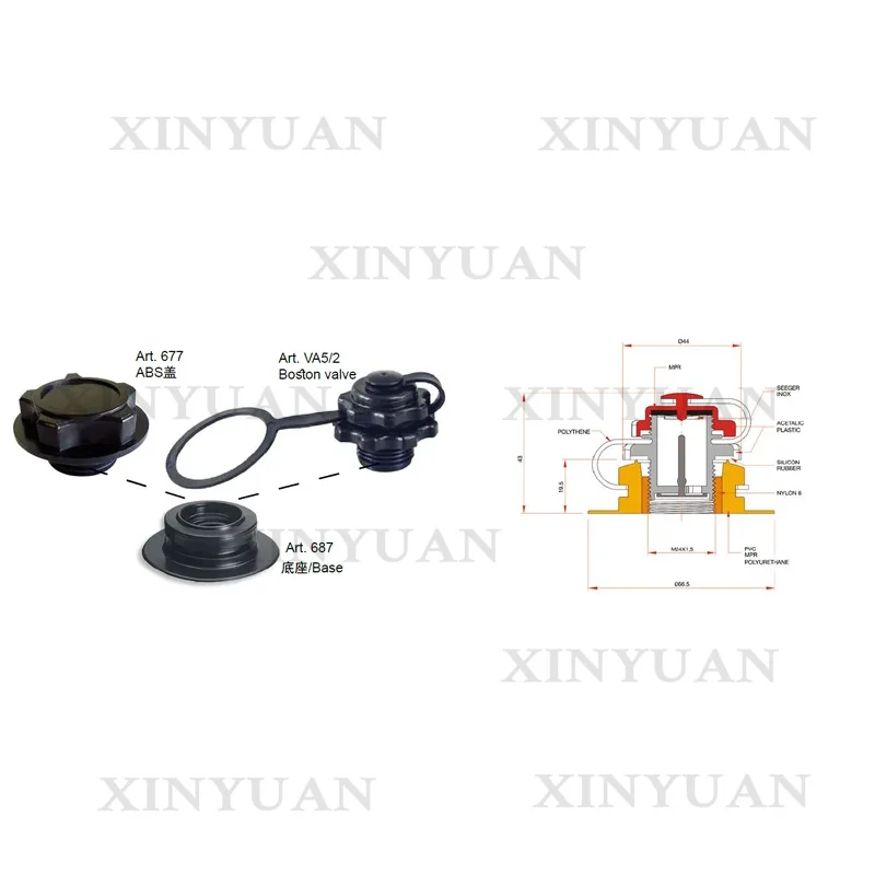 Threaded Nozzle,Diameter 80cm, Length 4m, 24mm Excluding Rope Pipe And Valve