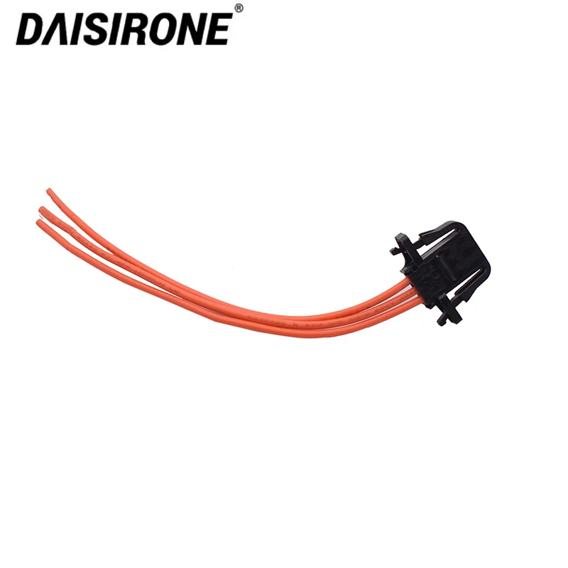 3 Pin Auto Horn Socket 1.5 Automotive Wire Connector Door lamp Tail lights plug For VW Skoda 3B0972703