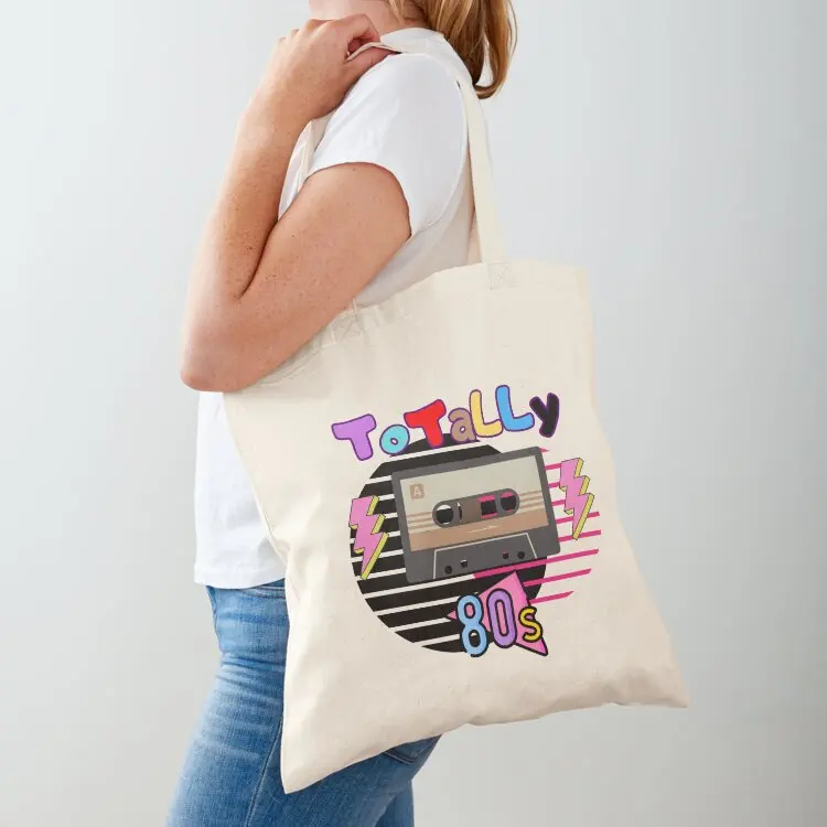

Totally 80's Tote Bag free delivery bags university shopper bag hand bag ladies reusable grocery bags