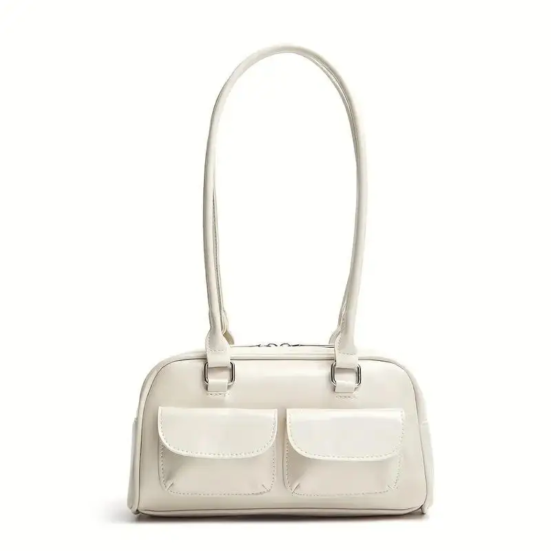 جديد السيدات تخفيف حمل حقيبة المرأة الأعمال حقائب كتف بولي Leather جلد الإناث تحت الإبط حقيبة كبيرة حقائب اليد المحفظة #6