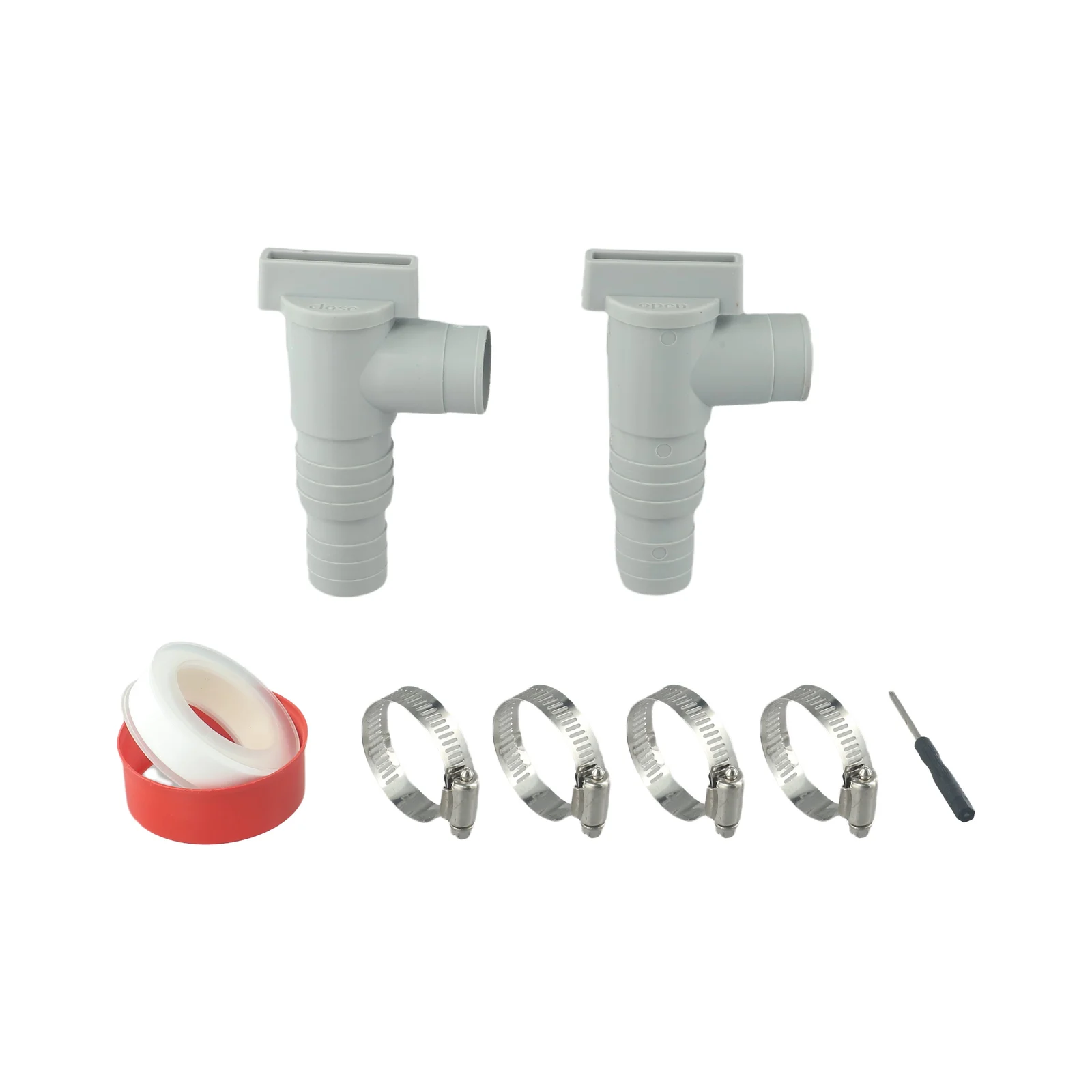 

Практичный регулируемый клапан для шланга 32 мм, легкая установка и эффективное регулирование положения воды