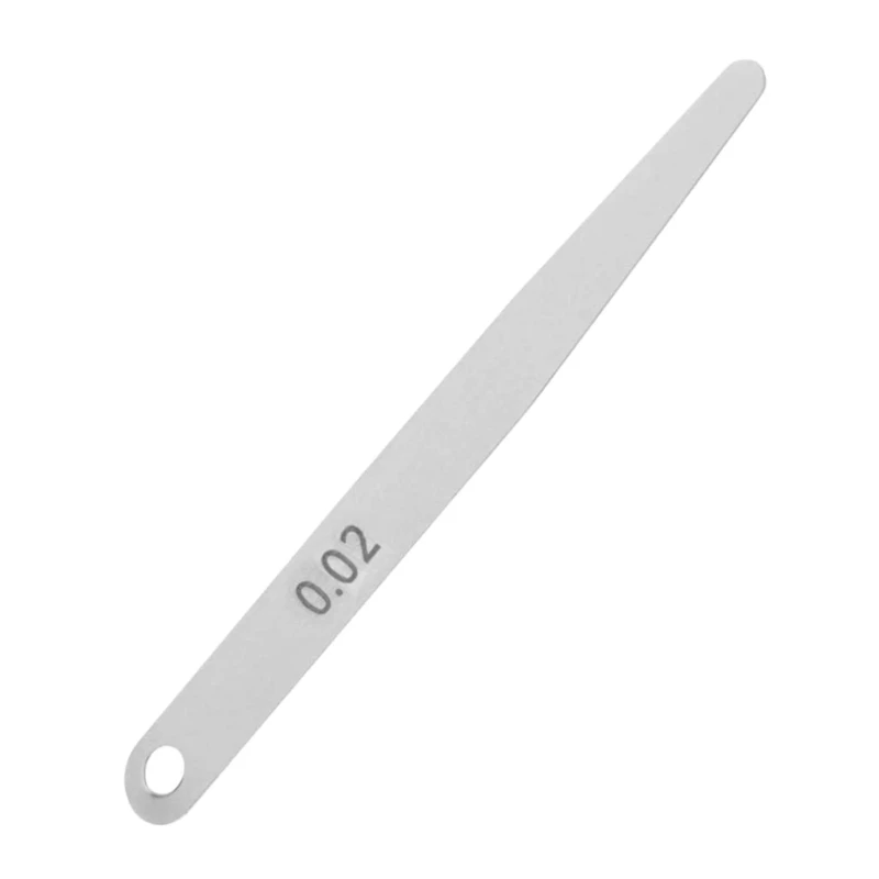 0.02mm Thickness for Gap Metric-Filler Feeler-Gauge Woodworking Measuring Probe-Gap Tool For Feeler-Gauge 5 Pack