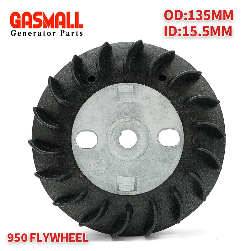 Gasoline Generator Aluminum Plastic Flywheel 950