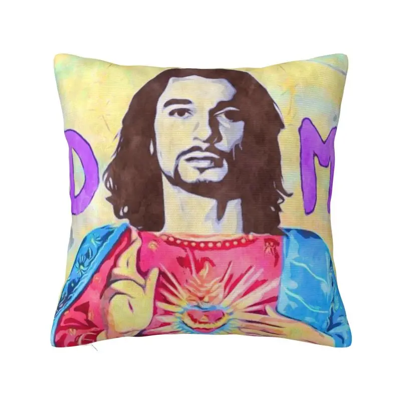 Custom Best Of Flower Mode Square Pillowcover Decoration Jesus Depeches Cushions Throw Pillow for Sofa Double-sided Printing