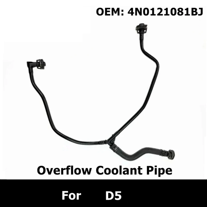 

4N0121081BJ Engine Crankcase Breather Hose Automotive Accessories for D5 Replacement Radiator Overflow Coolant Pipe