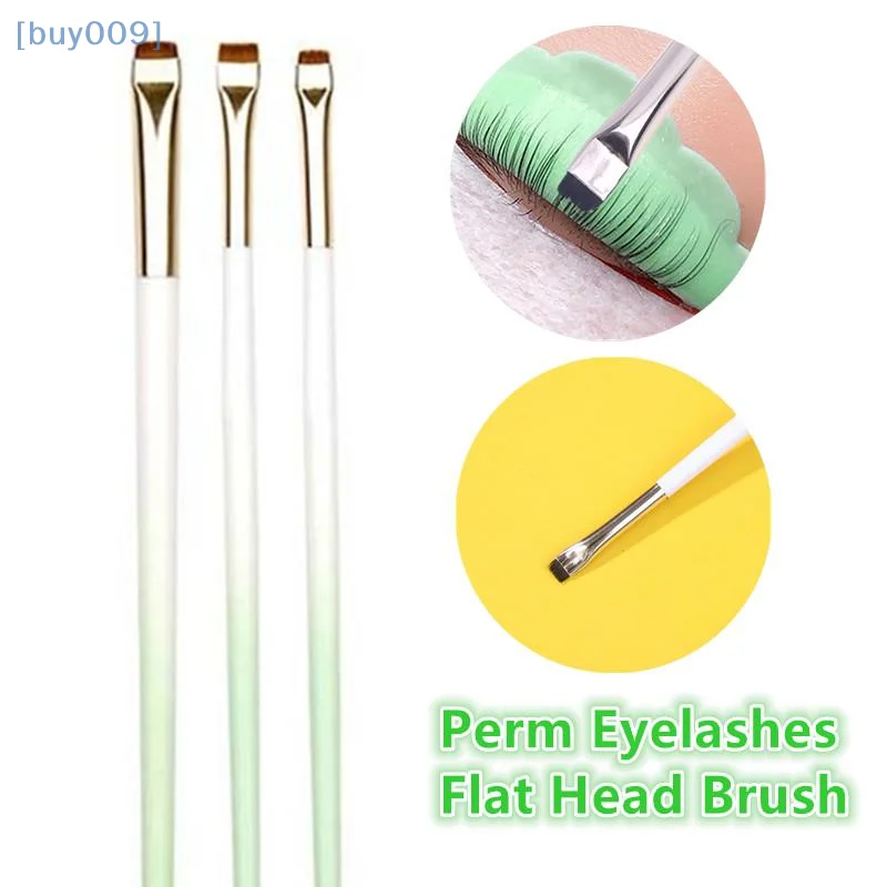 1 Pcs Gradient Handle Flat Brush Perming Eyelashes Lash Lift Tool Eyelash Perm Rod Eyelash Applicator Makeup Tools & Accessories