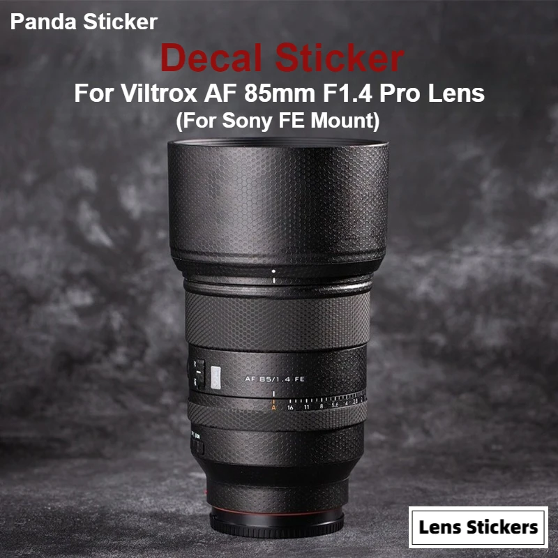 For Viltrox AF 85mm F1.4 Pro (For Sony FE Mount) Lens Skin for Viltrox AF85 F1.4 Pro Lens Sticker 85 1.4 Lens Wrap Cover