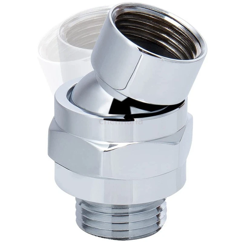 Shower shower top spray universal head 4 copper rotary joint fittings hand-held nozzle to swing bathroom fittings elbow.