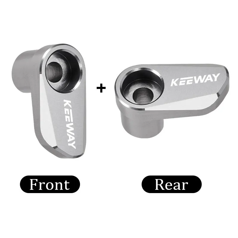 For Keeway Hurricane 50 Vieste 300 Aluminum alloy accessories for motorcycle front and rear wheels ABS sensor protective cover