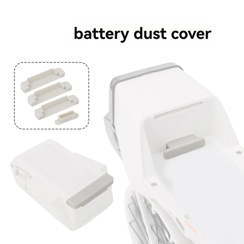 AED5-For DJI FLIP Battery Charging Port Dust Plug Moisture And Short Circuit Oxidation Protection Accessory