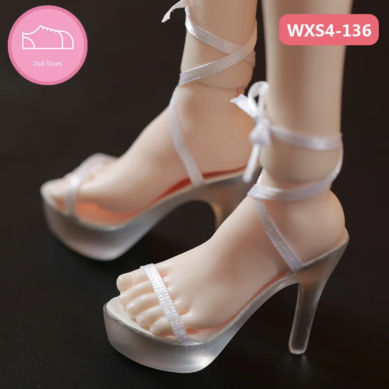 

New bjd Shoes 1/4 for Supia Sybil Girl Doll body and minifee doll body about 5.4cm high heels resin material WXS4-136