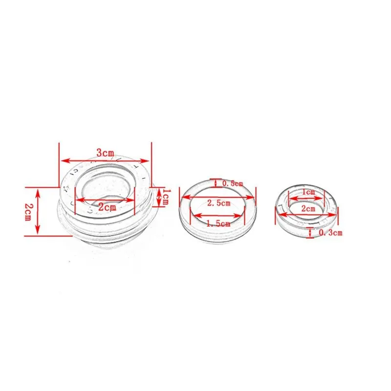JSRAOIMG Engine Water Pump Mechanical Seal Kit For Yamaha T-MAX500 T-MAX530 TMAX500 TMAX530 TMAX 500 530 Motorcycle Replacement