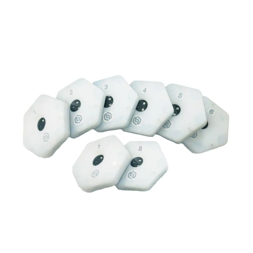 스포츠 엔터테인먼트 AG 스피드 민첩성 반응 훈련 라이트 농구 축구 복싱 배드민턴용 8개 라이트 +앱 포함