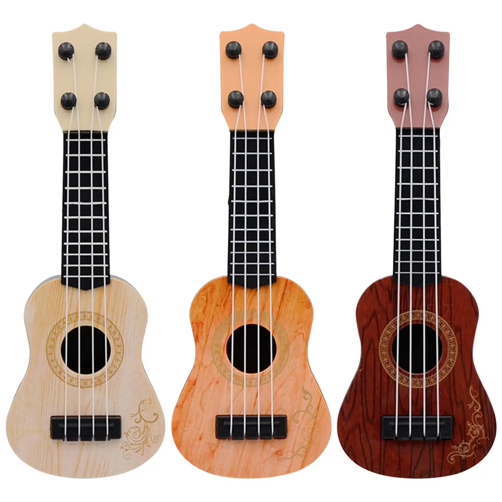 Simulation Ukulele Toys Preschool Learning Toys for Toddlers Birthday Gifts