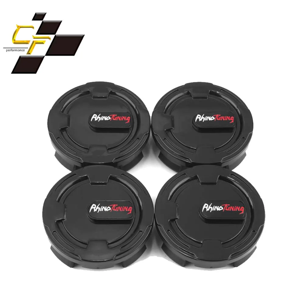 CF Performance 1pc/4pcs 62mm(2.44in)(+ -1mm)/59mm(2.31in)(+ -1mm) Tire Cap for Alloy Wheel Dust-Proof Cover Exterior Accessories