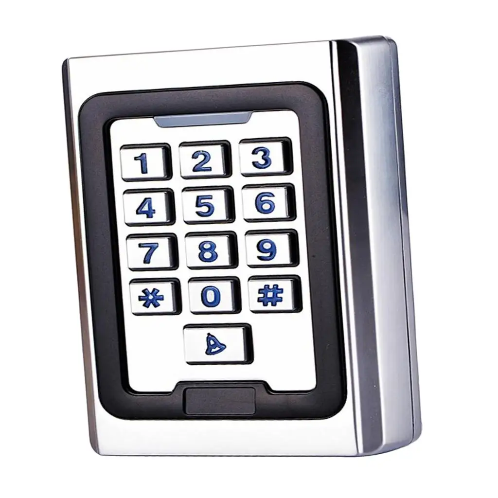 RFID Access Control Keypad Waterproof Metal Case Card Password Reader for Secure Door Entry Apartment