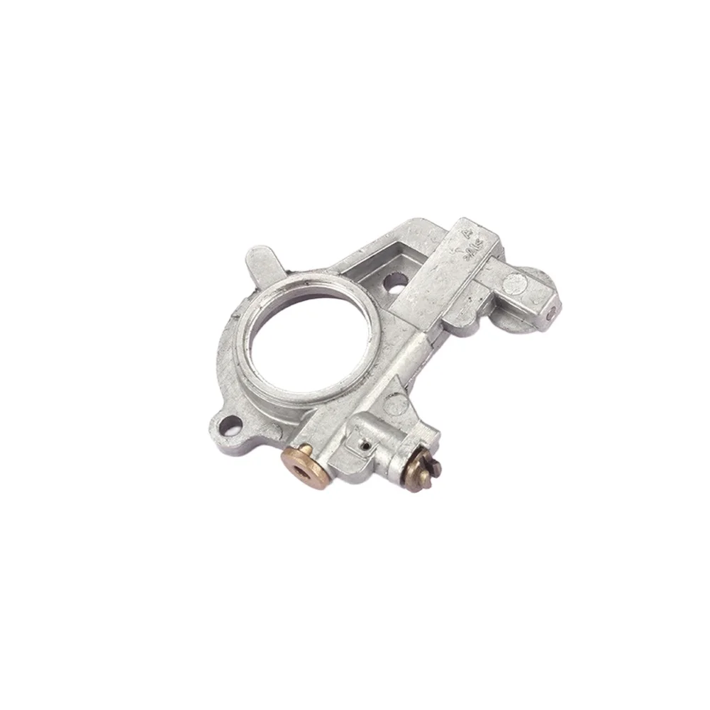 For Professional Logging MS361 Oil Pump Seamless Installation Parts Oil Pump Black Silver High-efficiency Filtration