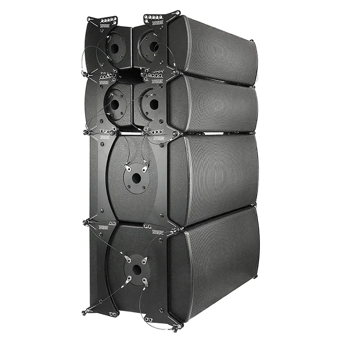 Professional audio 800 Watt Powered Sound System stage/church performance 6.5 inch line array speaker