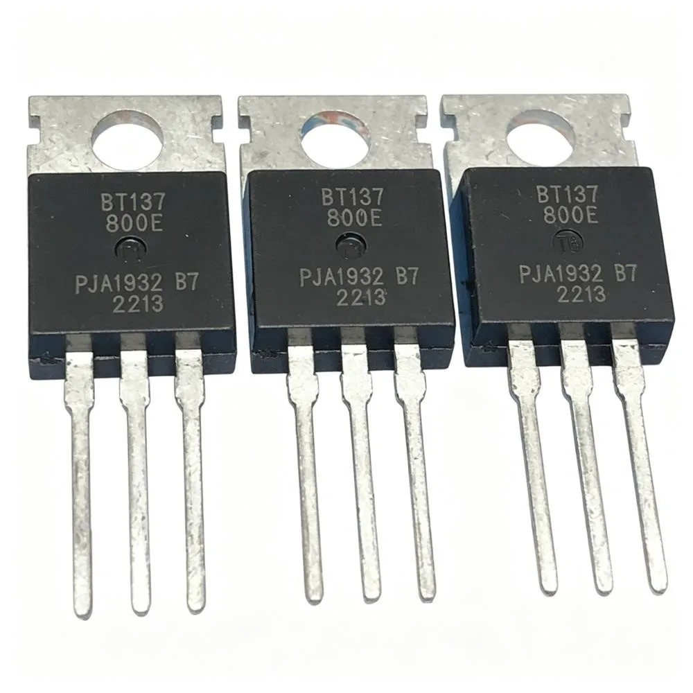 5PCS FGPF4533 330V 200A BT137-800E 600V 8A NTP52N10 52A 100V SMK1060F 600V 5.8A SW086R68E7T IXTP1N120P 1200V 1A