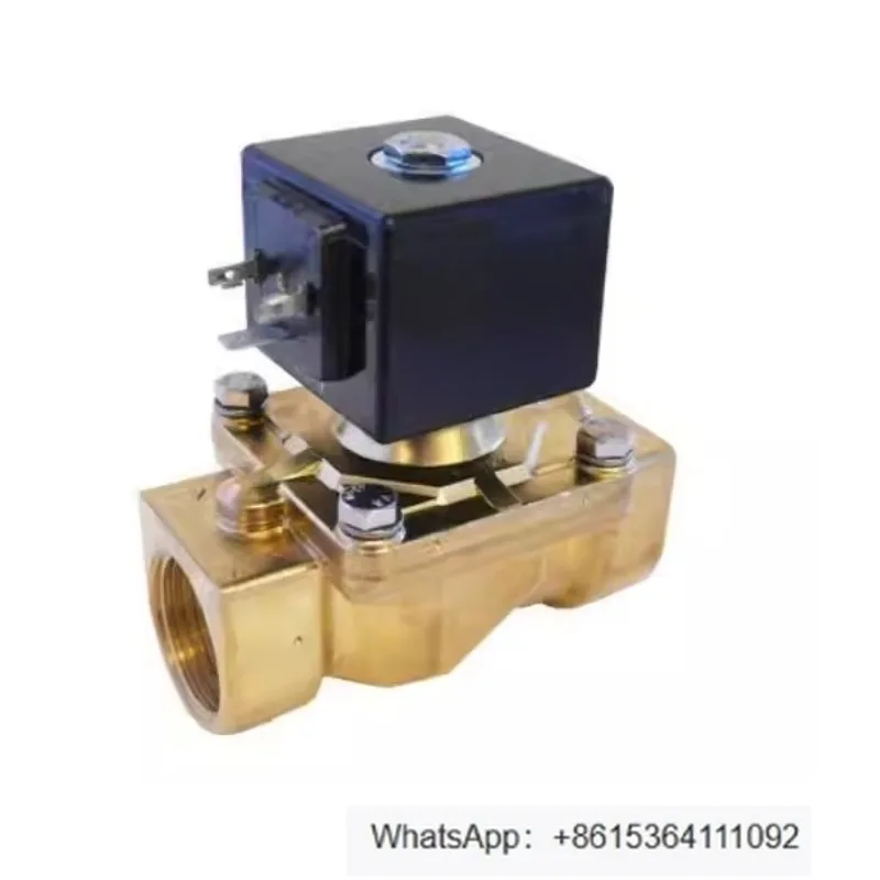 Normally closed pilot-operated two-position two-way solenoid valve 21HT3KOY110-S