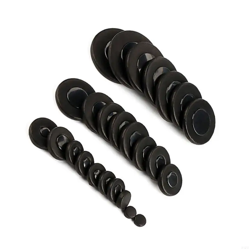  25Pcs Saxophone Pad Professional Saxophone Pad Replacement Multiple Size Tenors Altos Soprano Sax Replacement Accessory