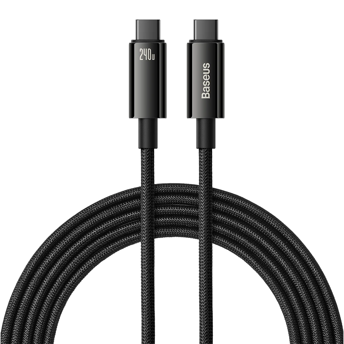 Baseus PD 240 W Supersnelle Oplaadkabels Voor iPhone 16 15 Plus Promax Type C Naar USB Type C Draad Kabel voor Macbook iPad Data Cord