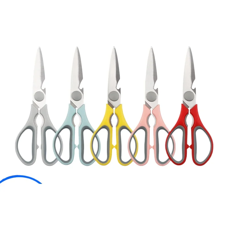 

Stainless Steel Kitchen Scissors, Food Vegetable Scissors Multi-purpose Household Scissors