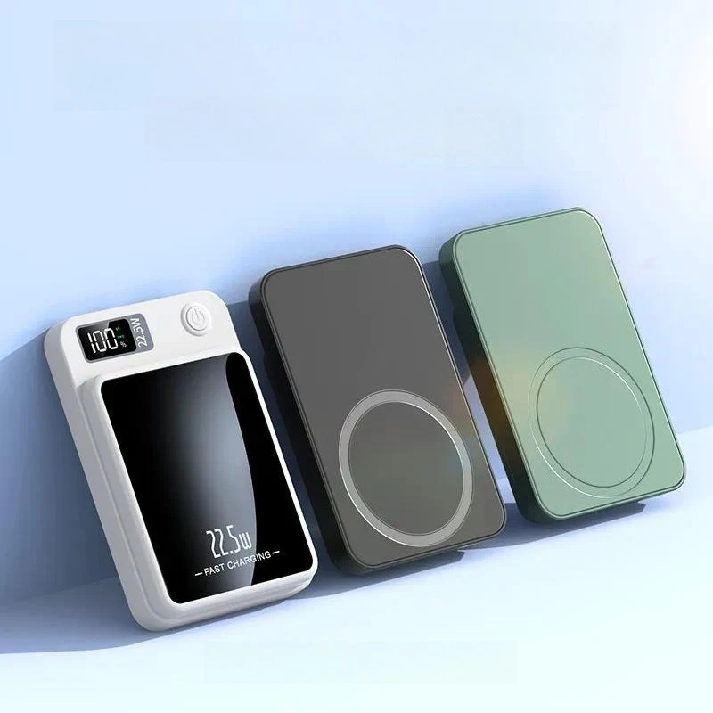 Magnetic Wireless Charging 10000mAh Power Bank Ultra Thin Super Fast Charging Portable Charger for Mobile Phone