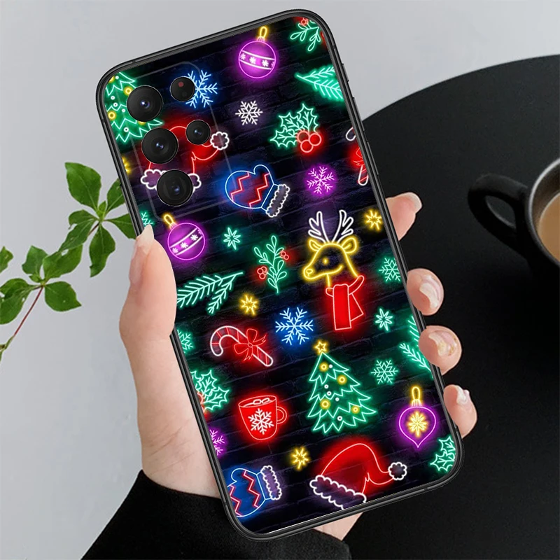 

Christmas Aesthetic Cartoon Phone Case For Samsung A55 A16 A56 A36 A35 A15 A53 A54 A33 A34 A25 A05S A52 A52S A14 A24 A26 A71