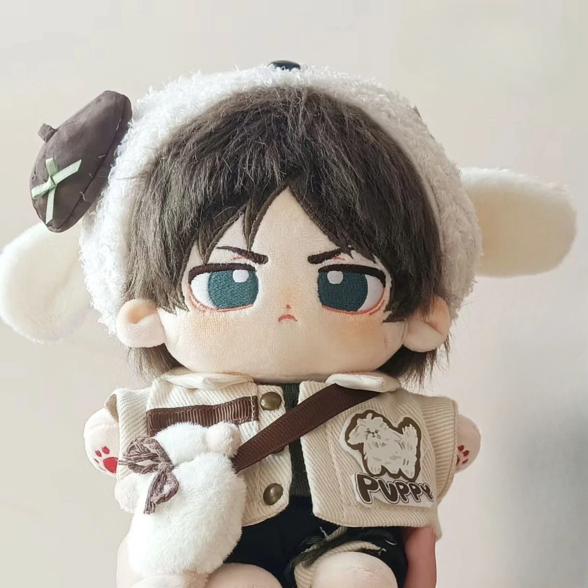 Anime Shingeki no Kyojin Attack On Titan Eren Jaeger Property Cosplay Fashion Dress Up Plush Cotton Doll Stuffed Body Xmas Gift