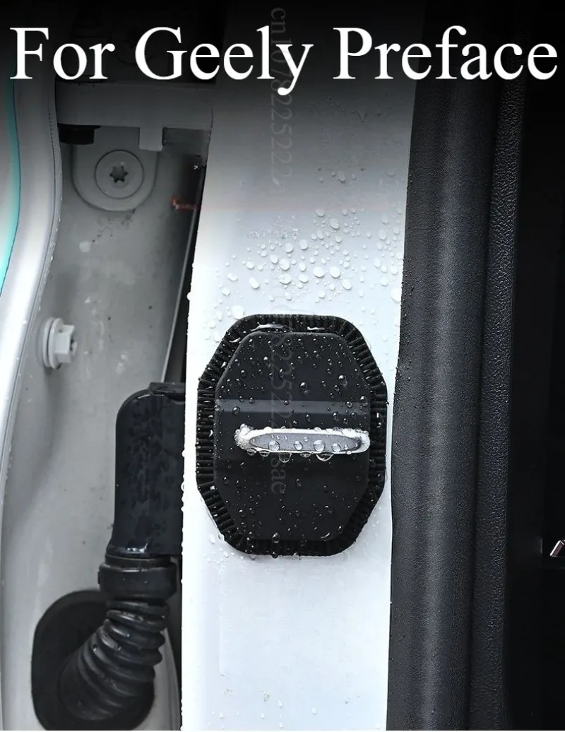 

For Geely Preface Xingrui Car Door Shock Absorber Sleeve Silicone Anti-Scratch Dustproof Protector Buffer Cushion Durable
