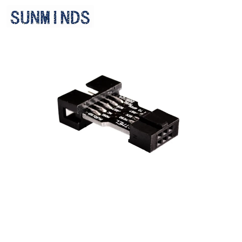 Wholesale 10Pin Convert To Standard 6 Pin Adapter Board For STK500 AVRISP USBASP