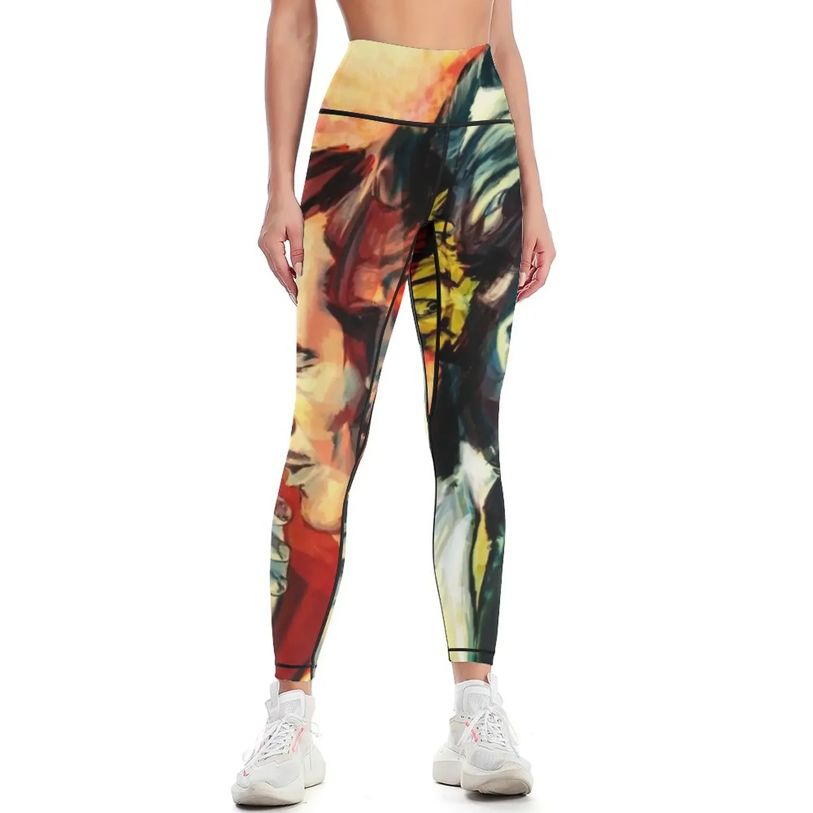 

The Many Faces of Vincent Price Leggings Women's sports pants sports for push up fitness trousers Womens Leggings