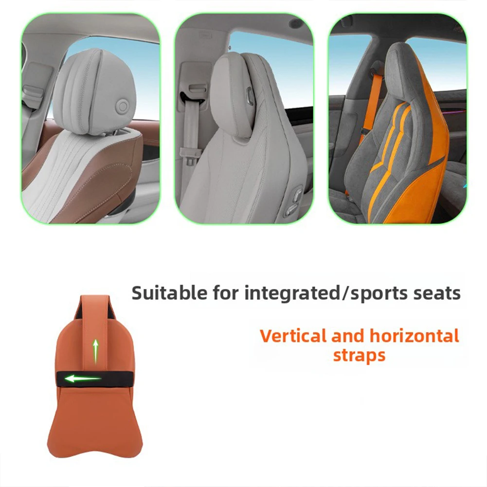 Car Neck Pillow For Driving Fatigue Relief Memorys Foam Car Neck Pillow Cushion Removable And Washable Cover For Easy Cleaning