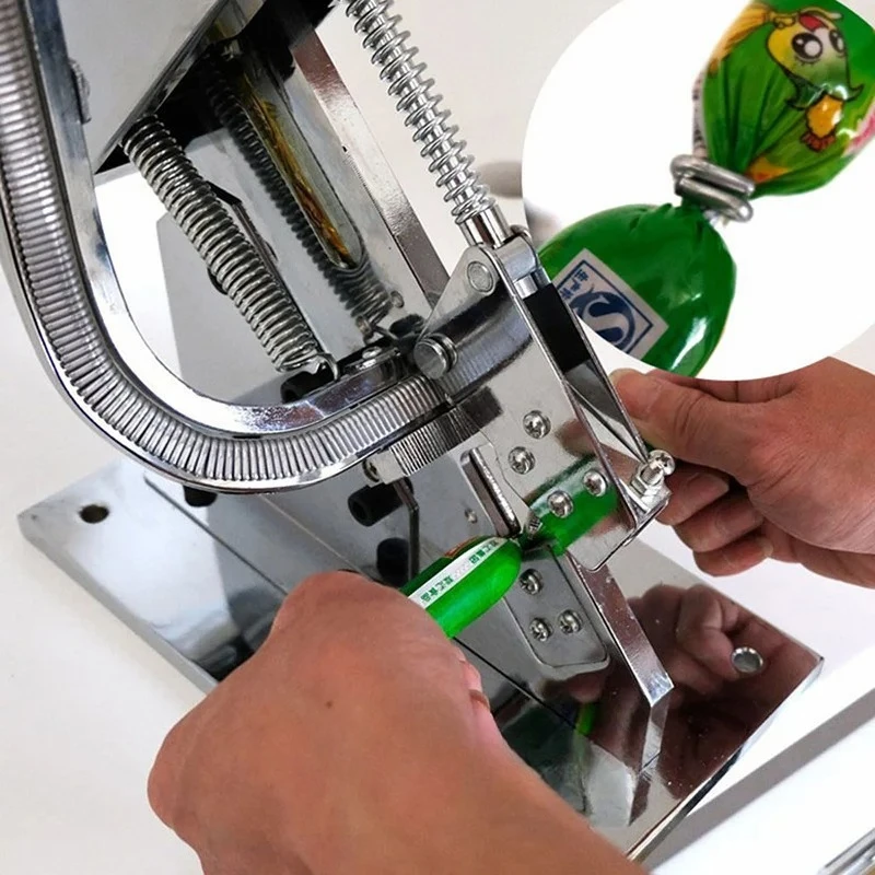 Handle U-Shaped Industrial Sausage Knotting Tying Machine Stainless Steel Easy To Use